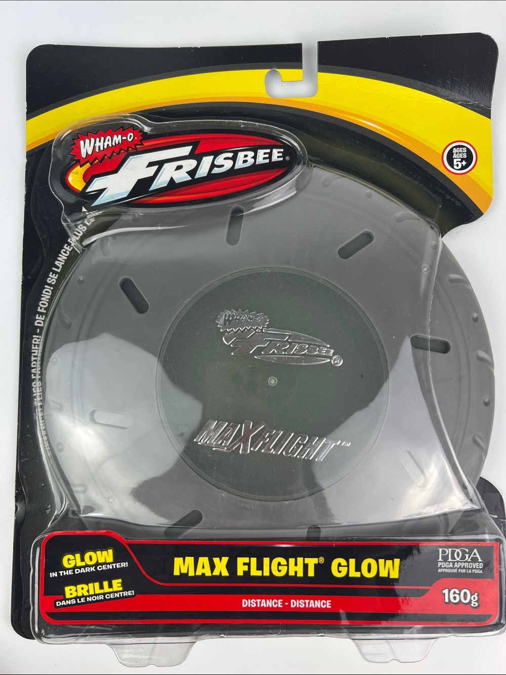 NEW  - Wham-O Max Flight Glow Frisbee Disc Teal - Picture 5 of 6